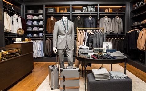 Premium Men's Clothing Store Interior